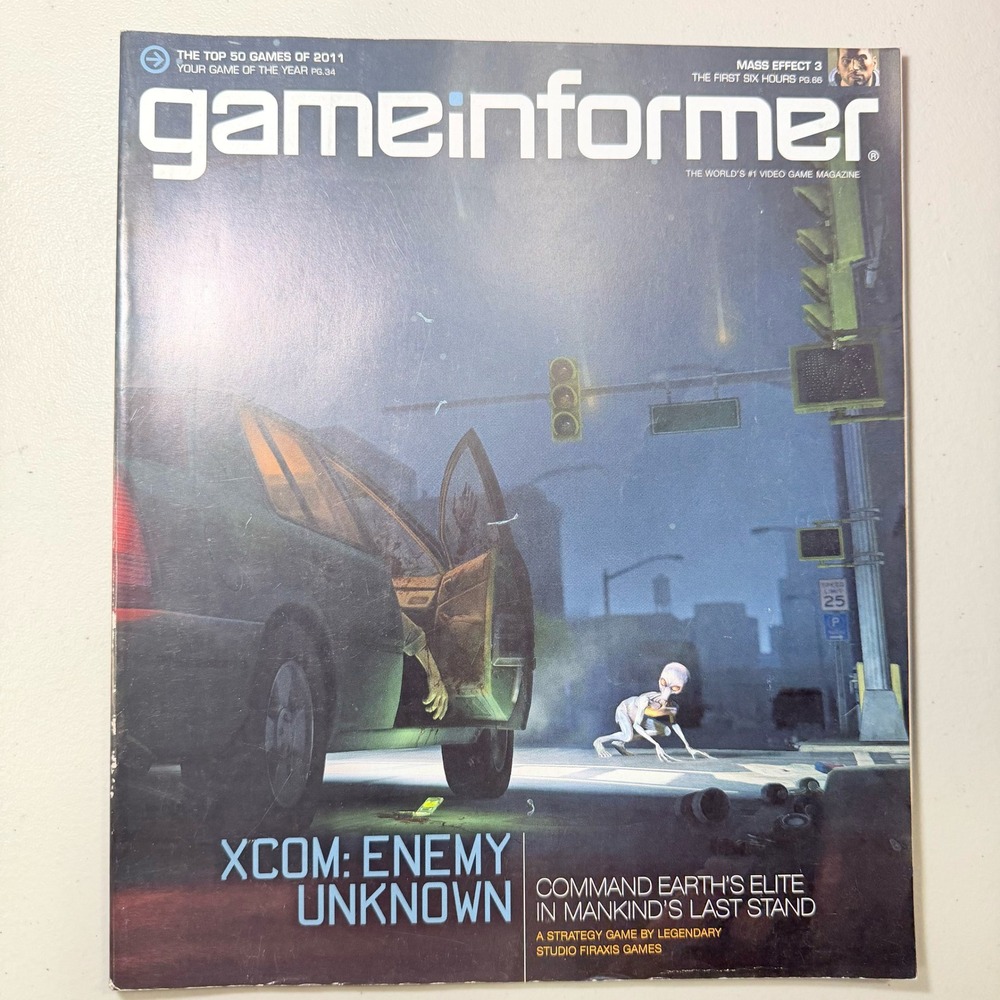 Game Informer Issue 226 February 2012 XCOM Enemy Unknown Mass Effect 3 Magazine